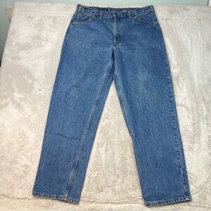 Levis 634 Orange Tab Relaxed High Waist Jeans Mens 38x32 Made in Canada Vintage